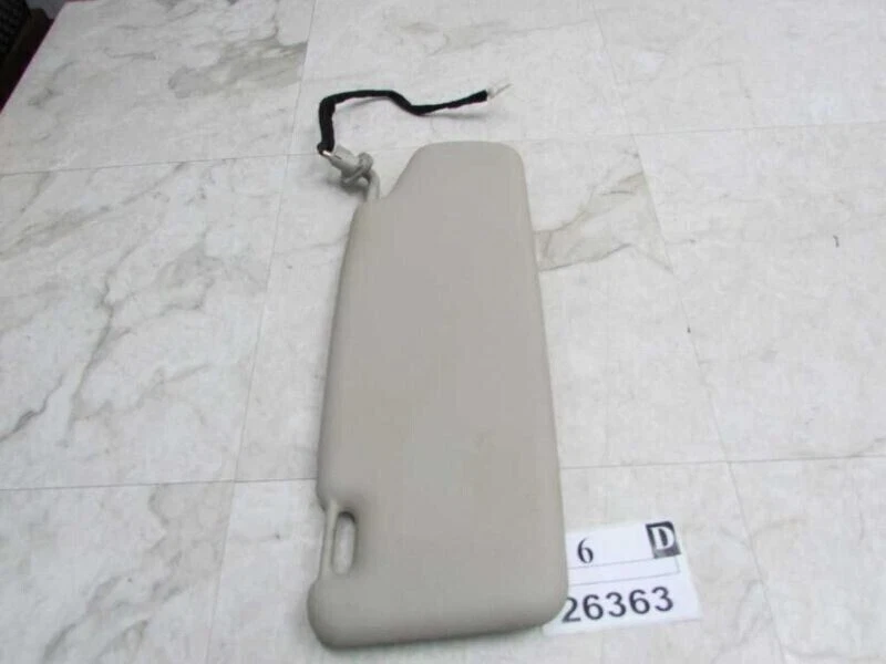 Viseira solar driver S40 2000 2003 Volvo lateral esquerda aba frontal espelho de sombra fabricante de equipamento original - Imagem 2 de 4