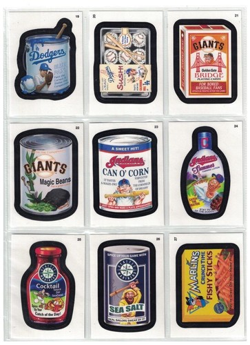 2016 TOPPS WACKY PACKAGES MAJOR LEAGUE BASEBALL COMPLETE SET OF ALL 90 CARDS MLB - Picture 5 of 20