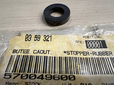 Ski Doo Rubber Stopper New OEM 570049600 MX Formula Mach