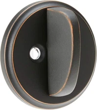 Schlage B80 716 Standard Trim Door Bolt with No Cylinder One Sided Aged Bronze