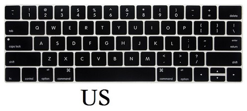 EU US English Keyboard Skin for Macbook Pro 13 15 2018 2019 Keyboard Cover A1989 - Afbeelding 15 van 25