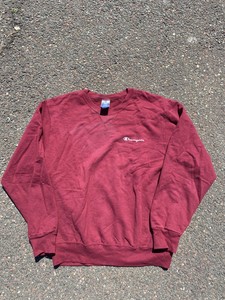 maroon champion crewneck