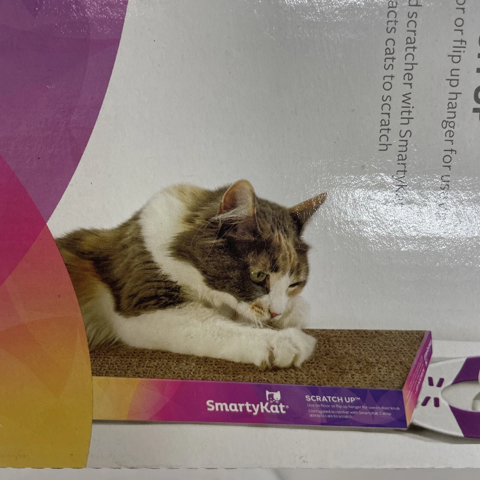 SmartyKat Scratch Up Hanging Corrugated Cat Scratchers for Cats & Kittens, St... - Image 3 of 4