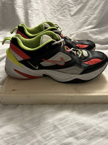 Nike M2K Tekno Running Training Black Neon White C12969-003 Size 11.5 - Picture 1 of 9