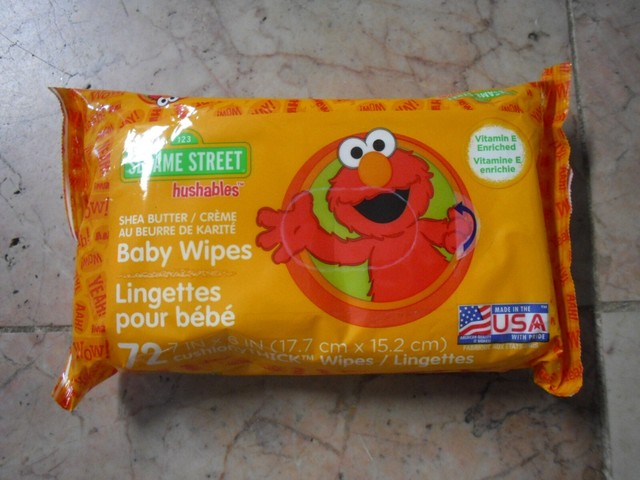 sesame street wipes