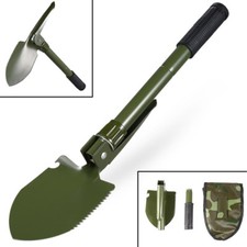 Pala pieghevole militare campeggio multifunzione multiuso sega piccone mini zapp