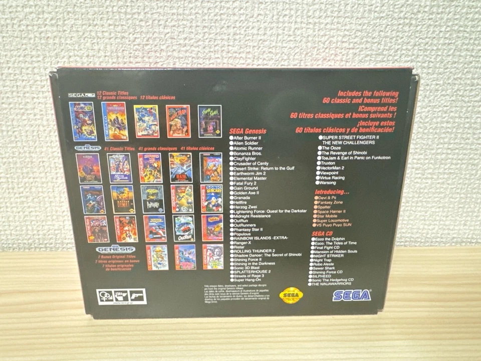 SEGA Norteamérica Versión Genesis 60 Juegos Mega Drive Genesis Mini 2 Japón Foto 2 de 4