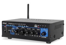 Pyle Power Amplifier Bluetooth 2x120W 2 Channel Stereo Receiver PTAU45.5