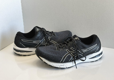 Asics GT-2000 10 Shoes Men's Size 10 Extra Wide Black Gray Road Running Sneakers