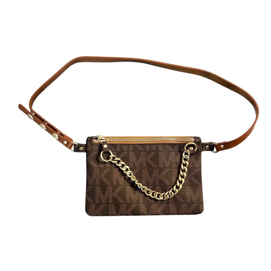 Michael Kors Belt Bag & Fanny Pack Brown Bags & Handbags for  display picture 1