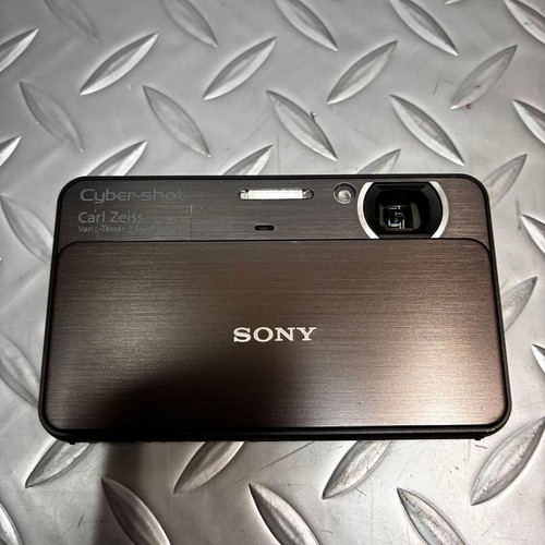 SONY Cyber Shot DSC-T99 CCD 14.1MP 4x Optical Zoom Digital Camera Black - 90%New