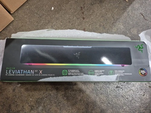 Razer Leviathan V2 X PC Soundbar with Full-Range Drivers - Compact Design - RGB