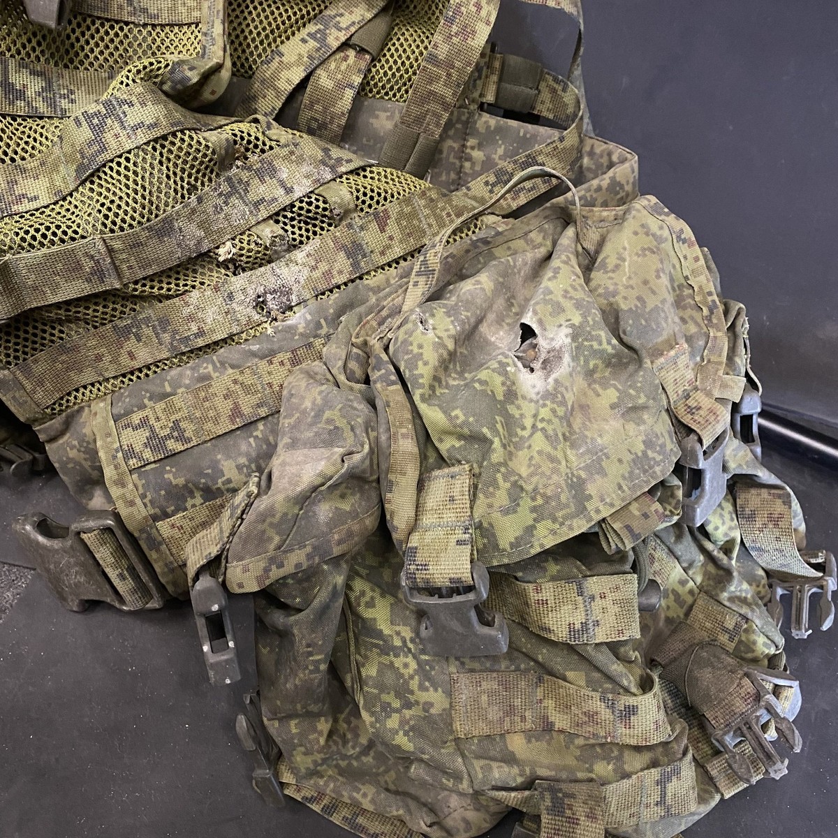 Original Russian 6Sh117 Ratnik Military Modular Vest – War in
