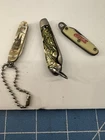 LOT Of 3 VINTAGE MINI KNIVES 1 Coca Cola.