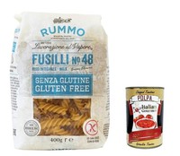 20X Rummo Pasta Fusilli N 48 Senza Glutine Nudeln Glutenfrei 400G+Polpa 400G