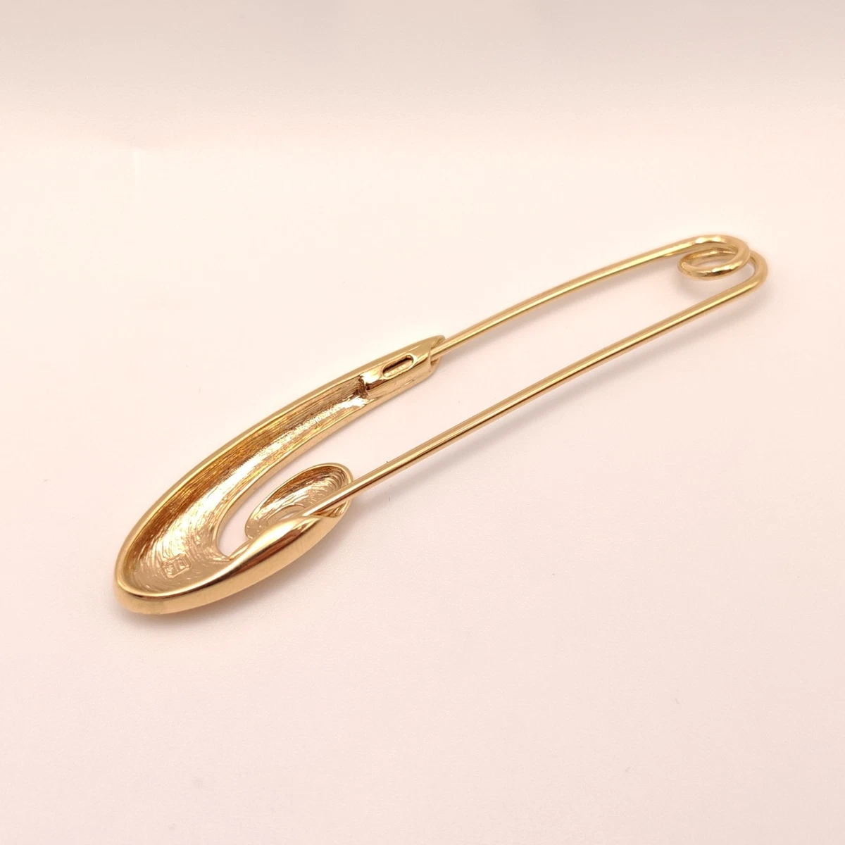 ⭐ Pierre Lang Brosche Anstecknadel Stecker Pin Anhänger Perle Stein Gold 062 ⭐
