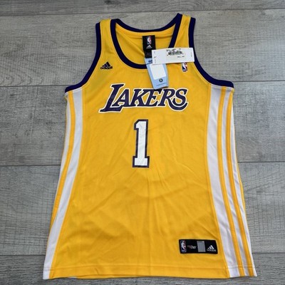 LA Lakers Adidas Women s S NBA4Her Basketball Jersey Los Angeles #1 Dr Mariem 94