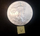 1 ounce Silver Eagle coin, Uncirculated, Mint bullion