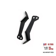 UTV Upper Windshield Mounting Brackets,Fits 32 Straight/Curved LED Light