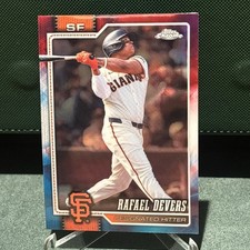 Rafael Devers Chrome 2026 Red Blue #183