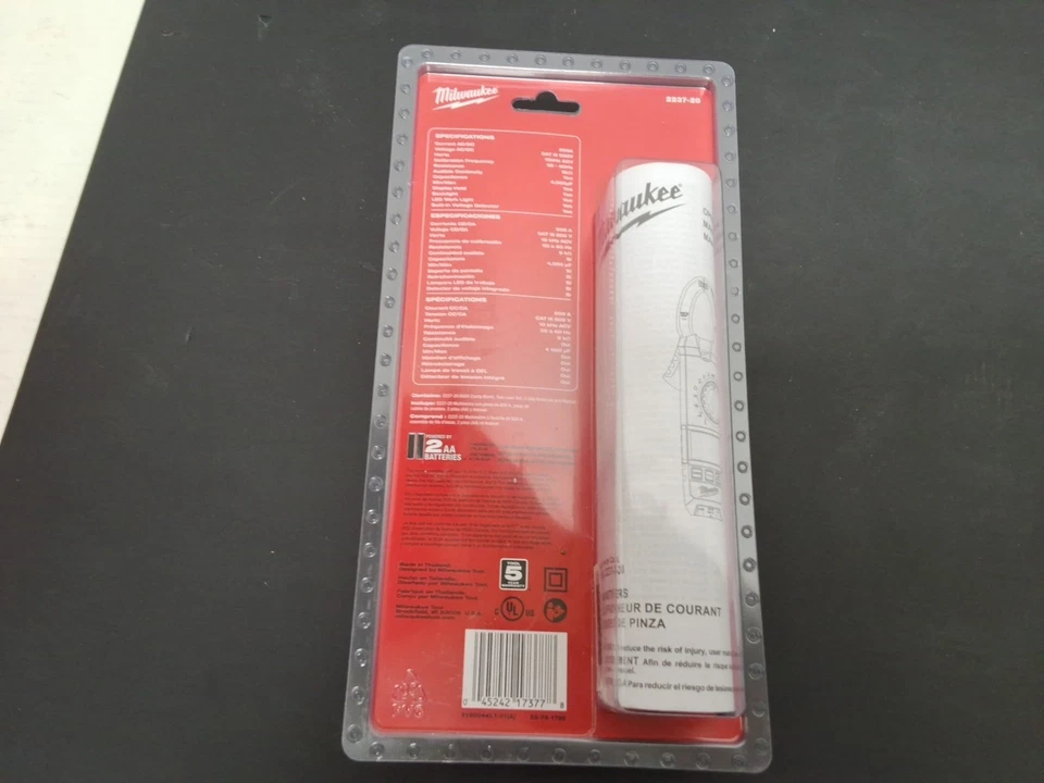 Milwaukee 2237-20 600 Amp AC/DC Digital Clamp Meter - Image 4 of 4