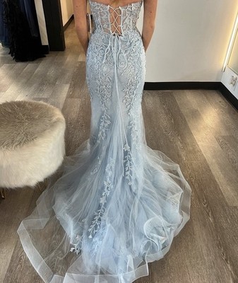 knee length dresses for ladies Sherri Hill 55180 Lace and Tulle A-Line Evening Dress  Mydressline
