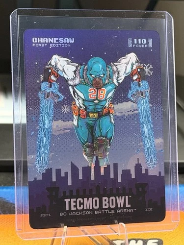 2026 Bo Jackson Battle Arena Chanesaw Ice Skyline Battlefoil #S371