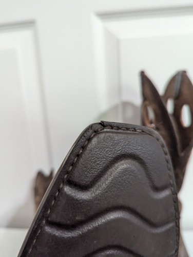 Stivali Ariat uomo taglia 8EE Heritage Roughstock western marrone doppio largo cowboy - Foto 13 di 13