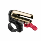 ROCKBROS Cycling Bell Bike Handlebar Copper Alloy Air Vibration Black Bike Bell