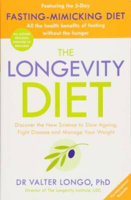 The Longevity Diet - Paperback By Dr Valter Longo - VERY GOOD