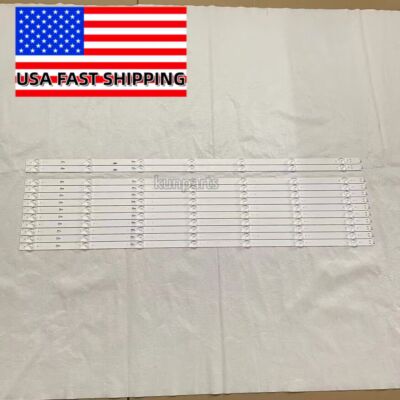 New LED Strips(12) For Haier 75R5 75V81 LED75D07A/B-ZC66AG-06 LED75D07B E4FAA75R