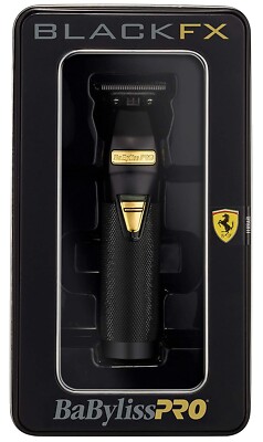 BaByliss PRO Black Gold Cordless Hair Trimmer + Black Shaver Combo