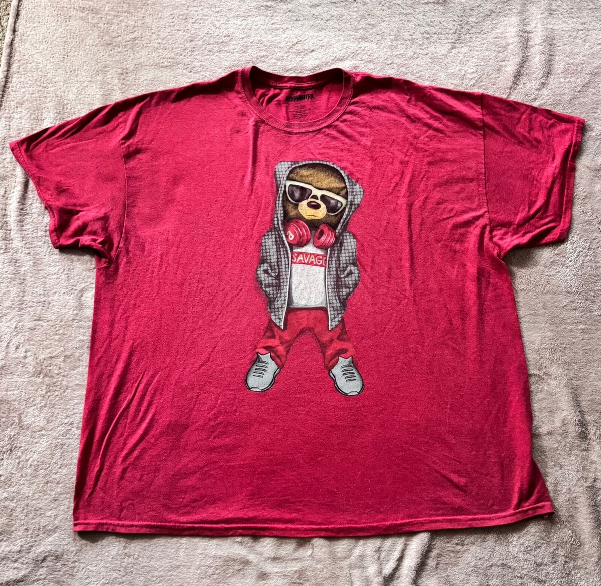 Tシャツ・カットソー [MARRON EDITION] Teddy Bear T-Shirt teddy bear with x eyes