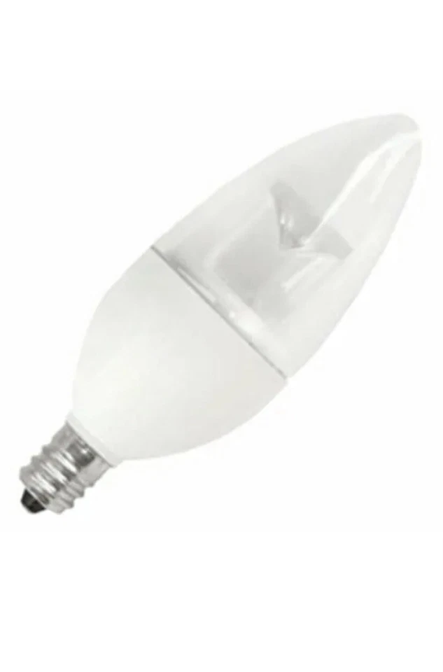 Lot Of 2 TCP ELITE 40W 5W 3000K DIMMABLE LED CHANDELIER BULB # LED5E12B1130K New - Image 3 of 4