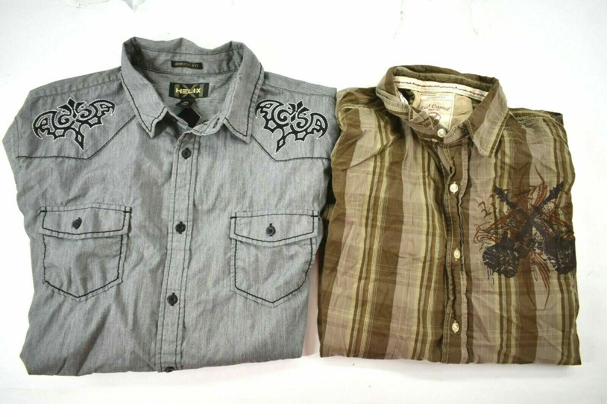 トップス goyemon Rib Regular Collar A/C Shirts Rib Open Collar Shirts / BLACK［goyemon general gadget