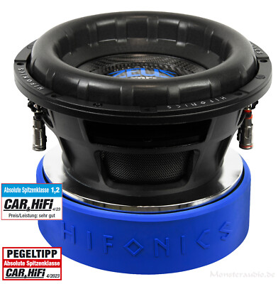 Hifonics 5000 Watt ZEUS EXTREME ZXT-10D2 25cm Auto Subwoofer 2 x 2 Ohm 10''