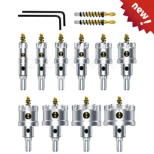 16-54mm Hole Saw Tooth HSS Steel Drill Bit Cutter Tool Metal Wood Alloy