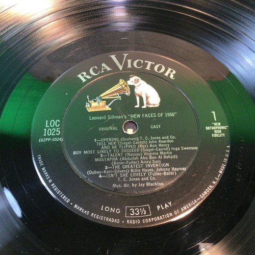 Leonard Sillman's New Faces of '56 RCA Victor LOC-1025 Original Cast LP - Picture 4 of 5