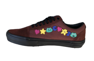 Vans Skate Old Skool Frog Skateboard Brown Black Shoes VN0A5FCBY49
