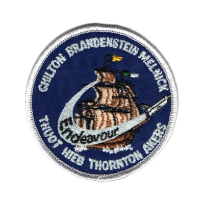 STS-49 - Space Shuttle Endeavour - NASA - bestickter Aufnäher 