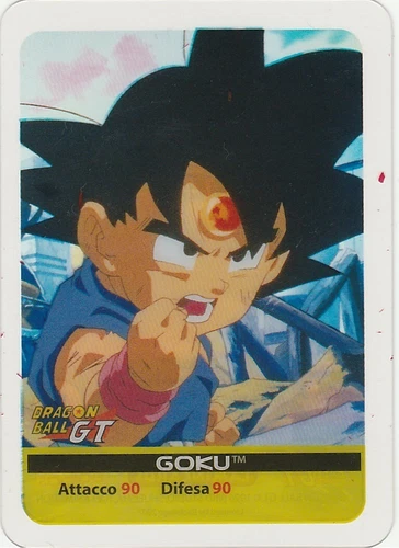 Lamincards Dragon Ball GT Edibas Serie Smeraldo GOKU N 140