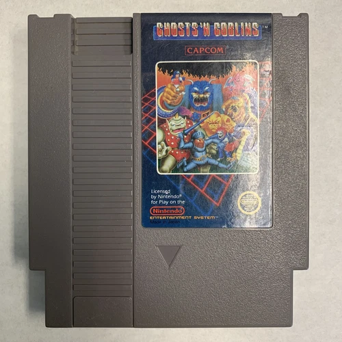 Ghosts 'N Goblins Nintendo Entertainment System NES Authentic Game Only