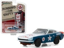 1970 DATSUN 240Z #8 CALTEX RUNNING ON EMPTY 1/64 DIECAST BY GREENLIGHT