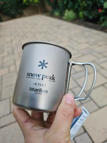 Snow Peak Titanium Single 450 Cup