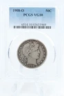 1908-O PCGS VG10 Barber Half Dollar Business Strike 50C
