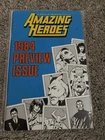 AMAZING HEROES #39 1984 Comic Book Magazine 1st Preview of Black Spider-Man