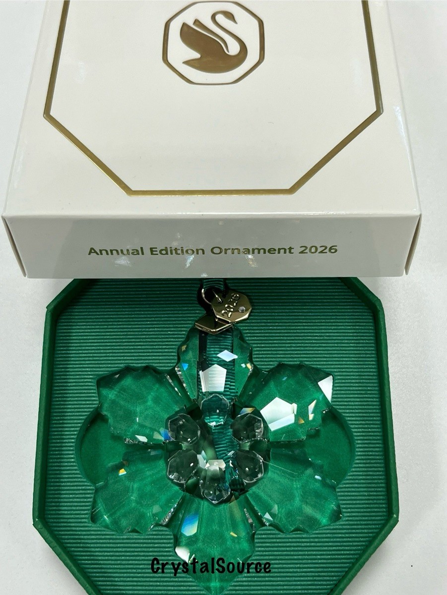Swarovski Crystal 2026 ANNUAL EDITION LARGE CHRISTMAS ORNAMENT
