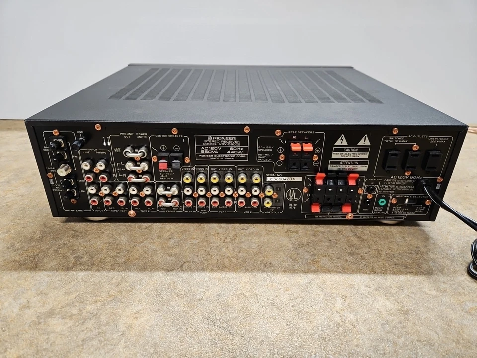 Pioneer VSX-5900S 120V Stereo Receiver - Image 4 of 4