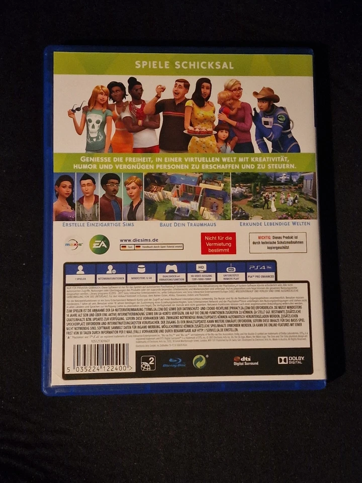 Sony PlayStation 4 Spiel Die SIMS 4 USK 6 - Bild 2 von 2