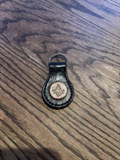 Handmade Masonic, Leather Keychain